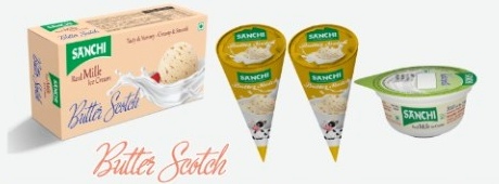 Butter Scotch ice cream